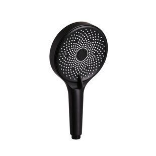 Лейка для ручного душа Qtap Rucni D 130 мм круглая QTRUC125BLM45953 Black Matt, 3 режима, ABS пластик SD00052077 фото