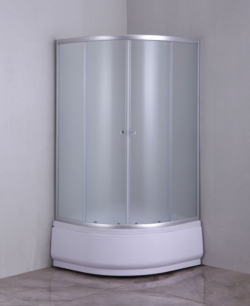 Душевая кабина MIXXUS PLAIN SCT01-90x90 с высоким поддоном 40 см, матовое стекло 4 мм (MI6894) MI6894 фото