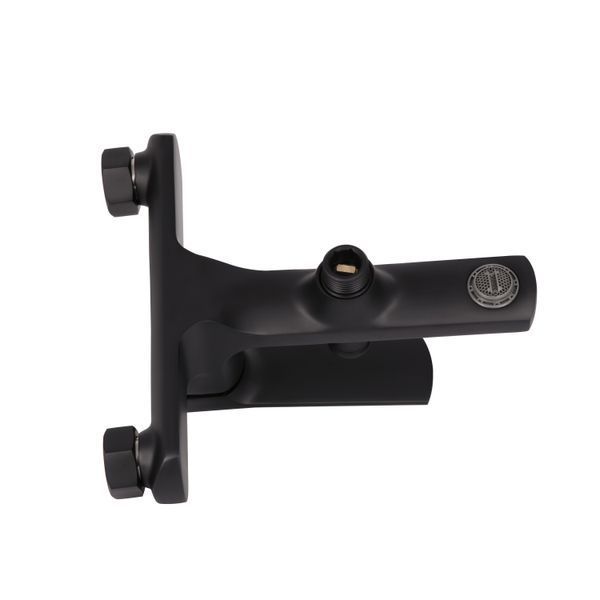 Змішувач для ванни Qtap Slavonice QTSLA259BLM45918 Black Matt, одноважільний, латунний, матова поверхня SD00052042 фото
