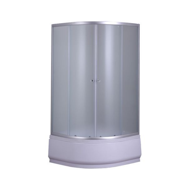 Душевая кабина MIXXUS PLAIN SCT01-90x90 с высоким поддоном 40 см, матовое стекло 4 мм (MI6894) MI6894 фото