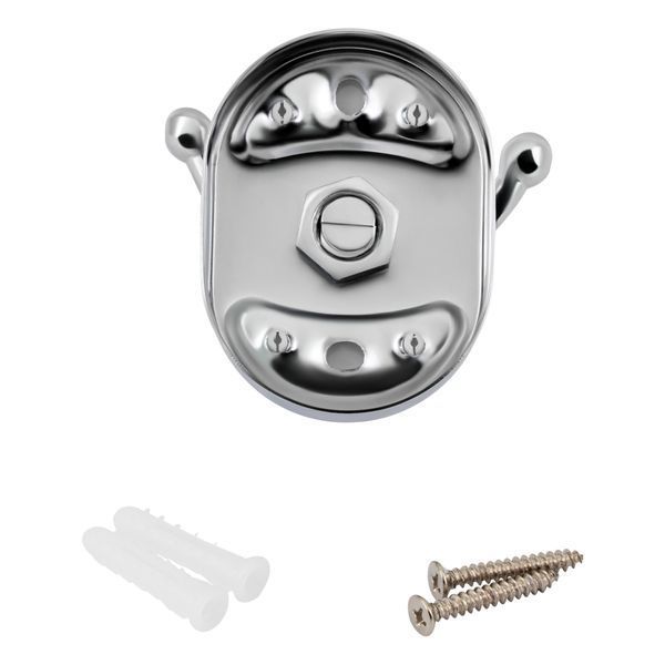 Гачок Lidz Oreo 0602 подвійний LDORE0602CRM22169 Chrome, для рушників, настінний, хромований SD00028266 фото