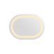 Дзеркало Qtap Gemini 500х700 з LED-підсвічуванням Touch, з антизапотіванням, з диммером, рег. темп. кольори, овальне SD00052316 фото 5