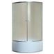Душевая кабина MIXXUS PLAIN SCT01-90x90 с высоким поддоном 40 см, матовое стекло 4 мм (MI6894) MI6894 фото 1