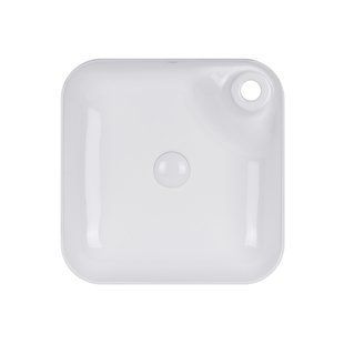 Раковина-чаша Qtap Stork 430x430x125 White з донним клапаном QT15112194W SD00043841 фото