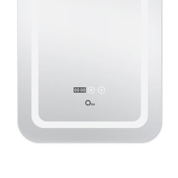 Дзеркало Qtap Mideya (DC-F911) 500х800 з LED-підсвічуванням Touch, з антизапітнінням, годинником, диммером SD00036737 фото