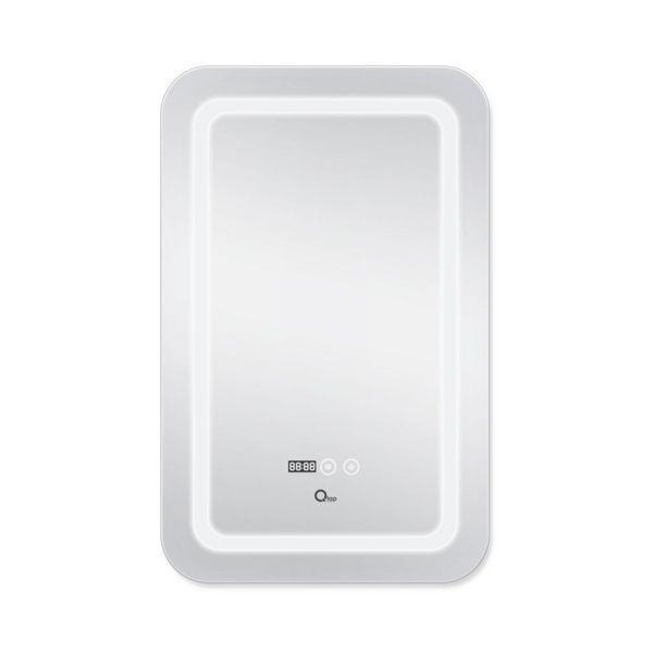 Дзеркало Qtap Mideya (DC-F911) 500х800 з LED-підсвічуванням Touch, з антизапітнінням, годинником, диммером SD00036737 фото