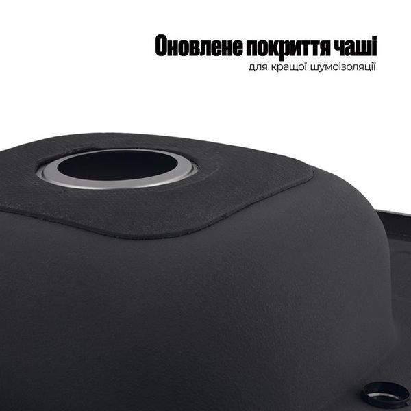 Кухонная мойка Lidz 6060-L 0,6 мм Satin (LIDZ6060SAT06) SD00040831 фото
