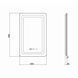 Дзеркало Qtap Mideya (DC-F911) 500х800 з LED-підсвічуванням Touch, з антизапітнінням, годинником, диммером SD00036737 фото 2